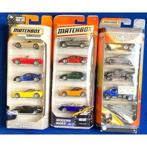 New  Matchbox Diecast (15)- Modern Rides - MBX Exotics - Top Gun Maverick NIP